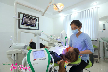 tẩy trắng răng laser, nha khoa nét duyên